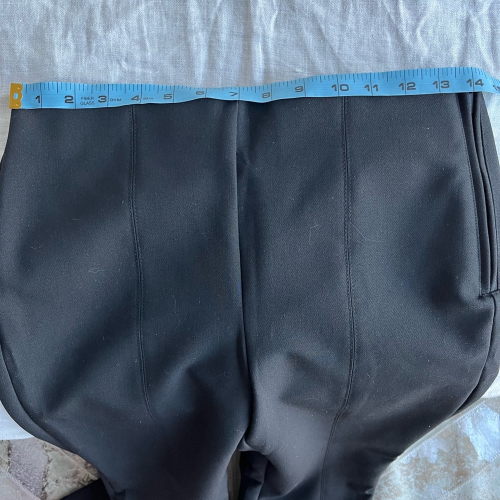 Zara Black Flared Pants/ Leggings - Picture 6 of 7